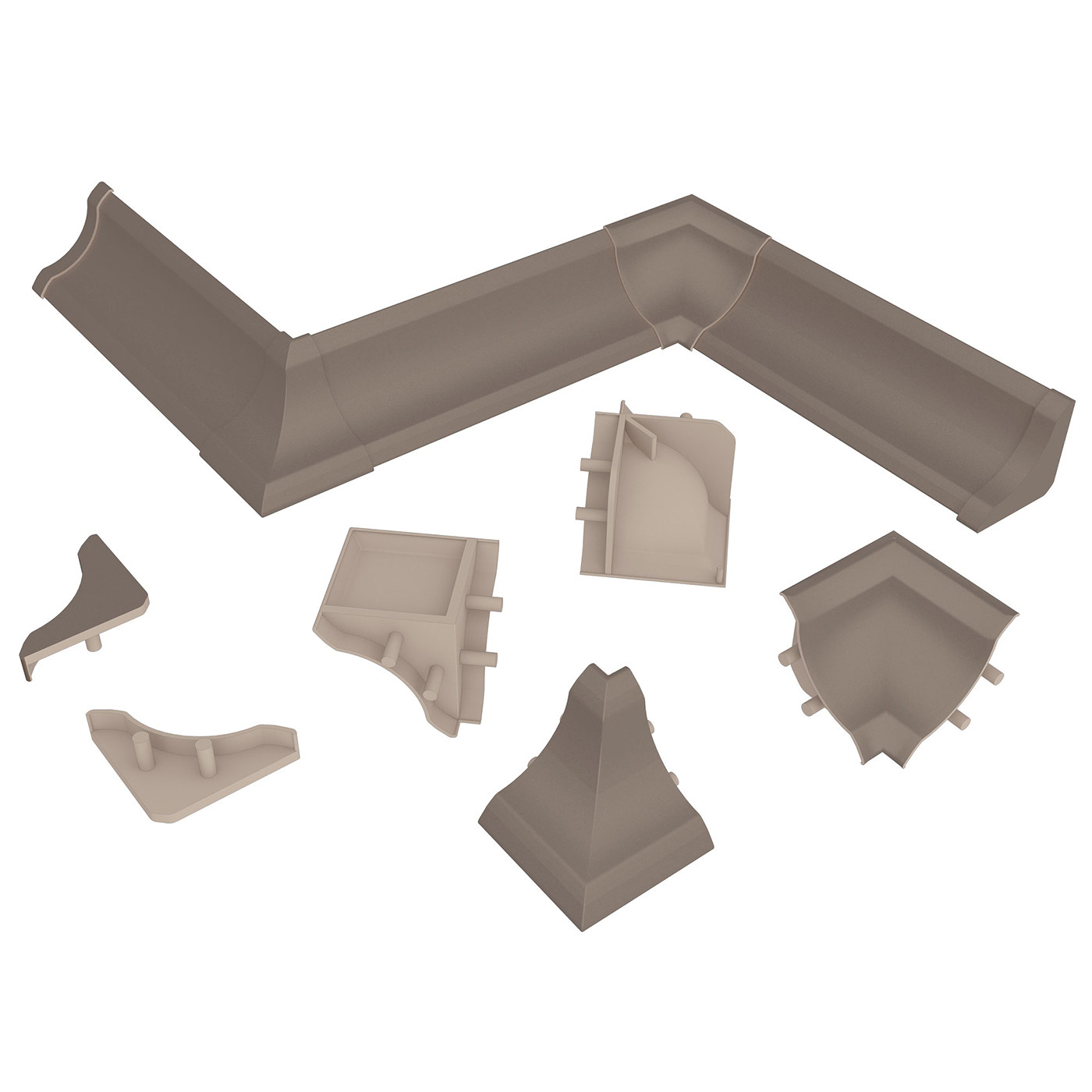 Комплект заглушек Дуб выбеленный № LB15 RUS-23