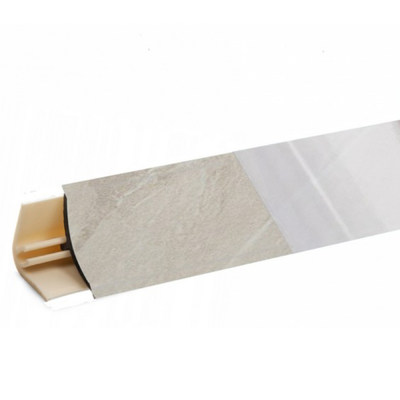 Плинтус Мрамор светлый 4,2м № LB37-442В