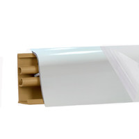Плинтус Белый глянец 3м №LB38RUS-25 (кз № LB38-478)