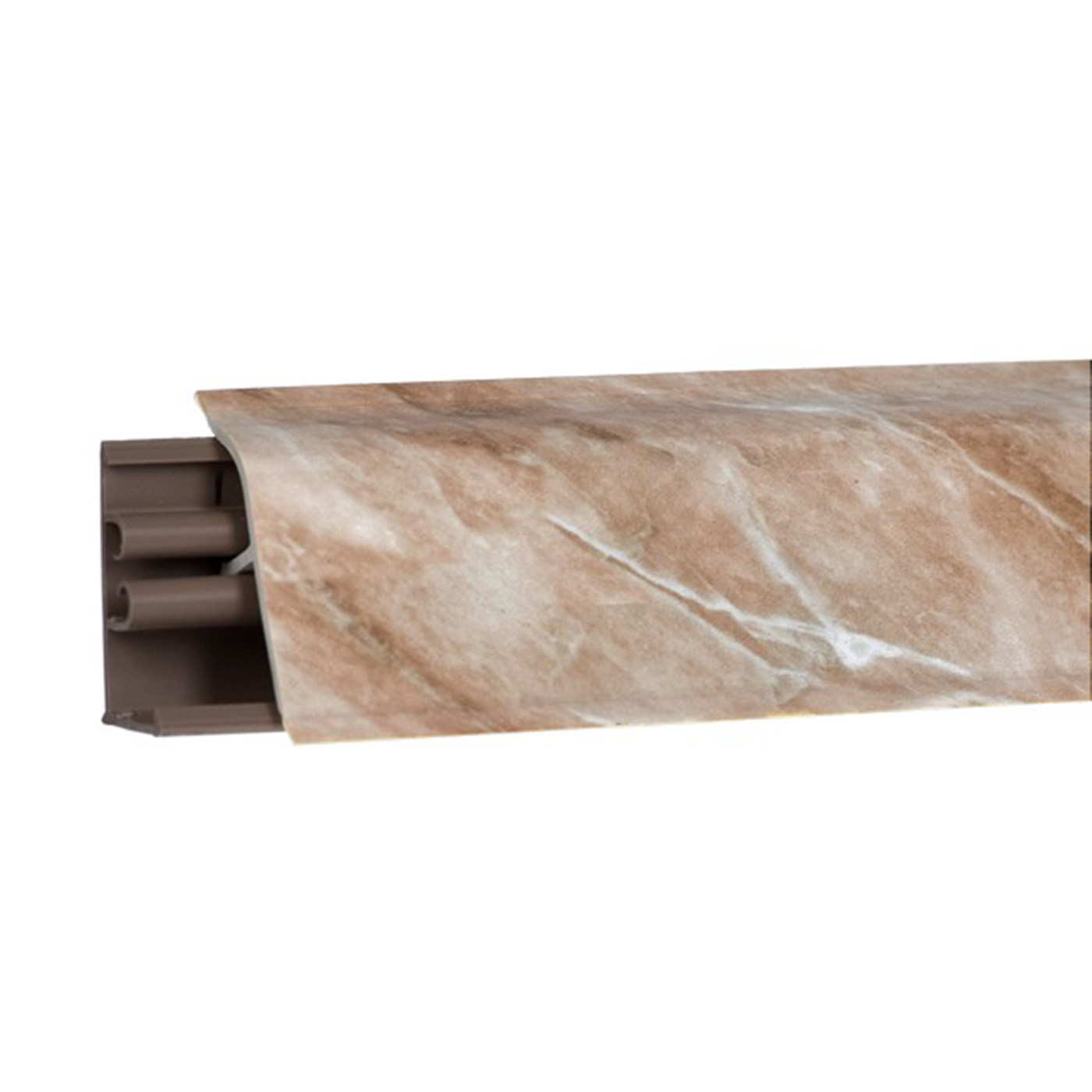 Плинтус Мрамор бежевый глянец 3м №LB38RUS-61 (кз № LB38-338)