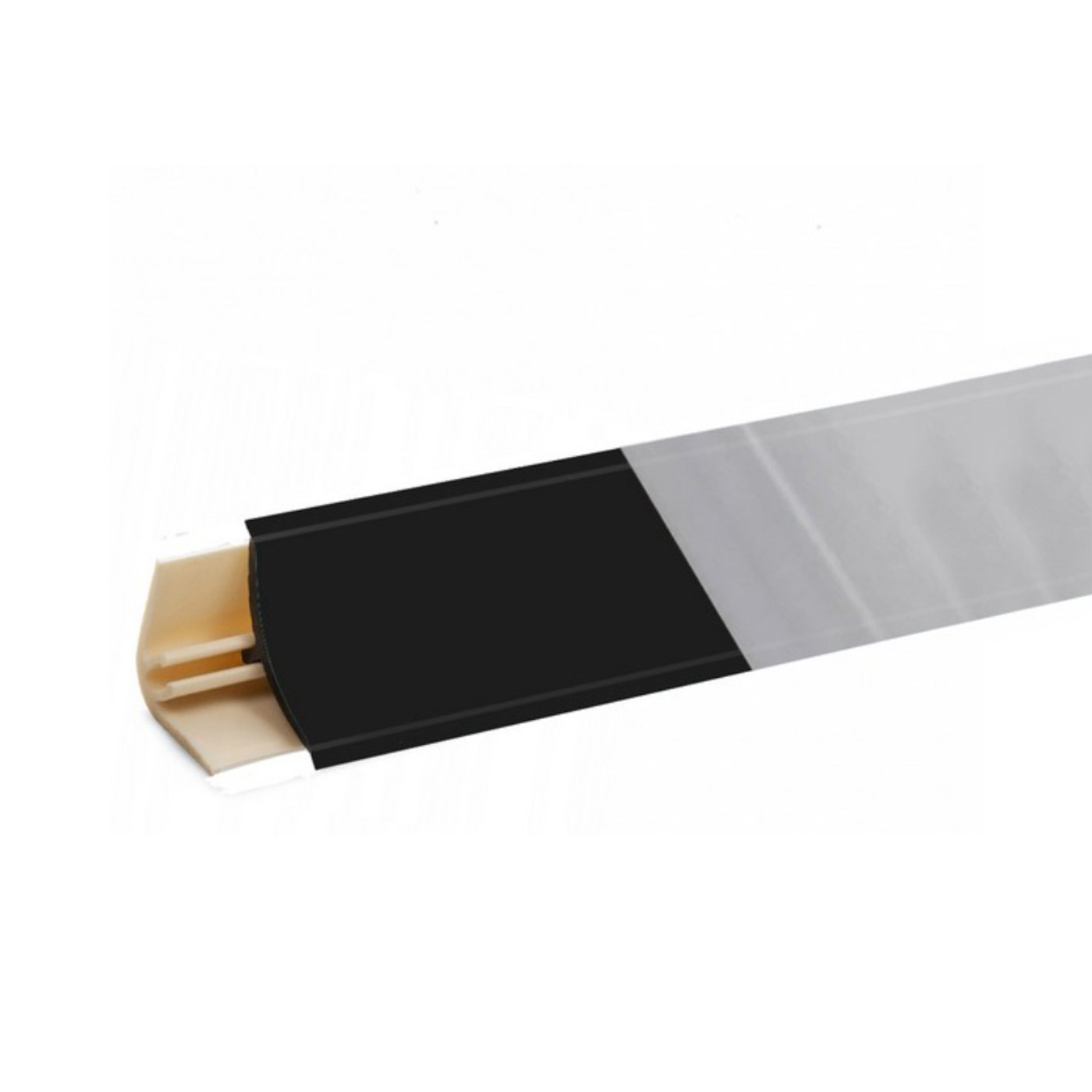 Плинтус Черный матовый 3м №LB15RUS-12  (кз № LB15-6051)