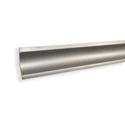 Плинтус Алюминий 3м №LB15RUS-13 (кз № LB15-001)