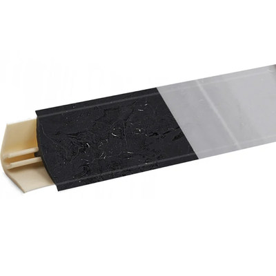 Плинтус Мрамор лацио черный 3м №LB15RUS-89 (rp №LB15-619)