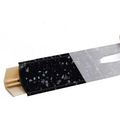 Плинтус Черное серебро 3м №LB15RUS-122 (кз № LB15-619 или 12)