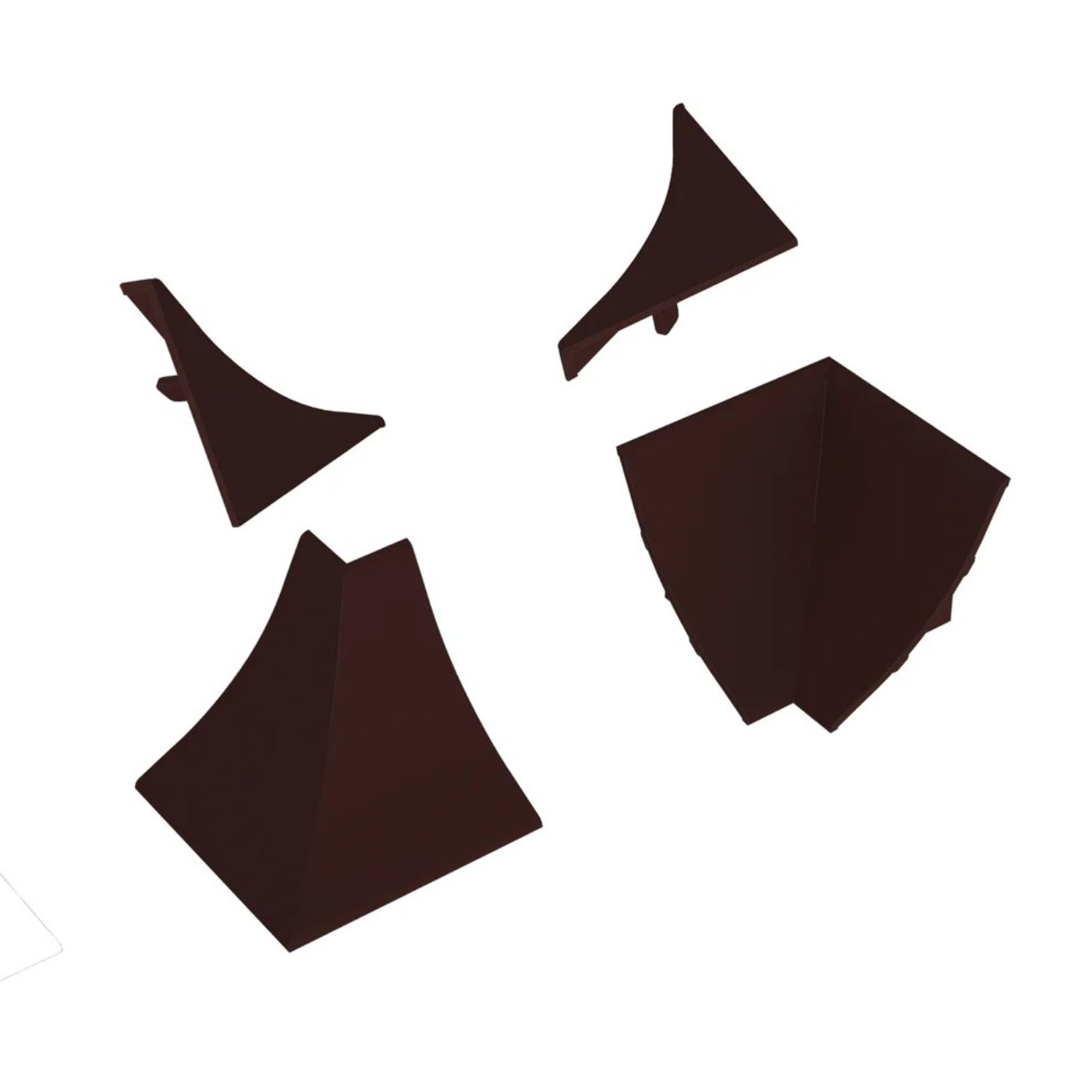 Комплект заглушек Темно-коричневый № LB23-604