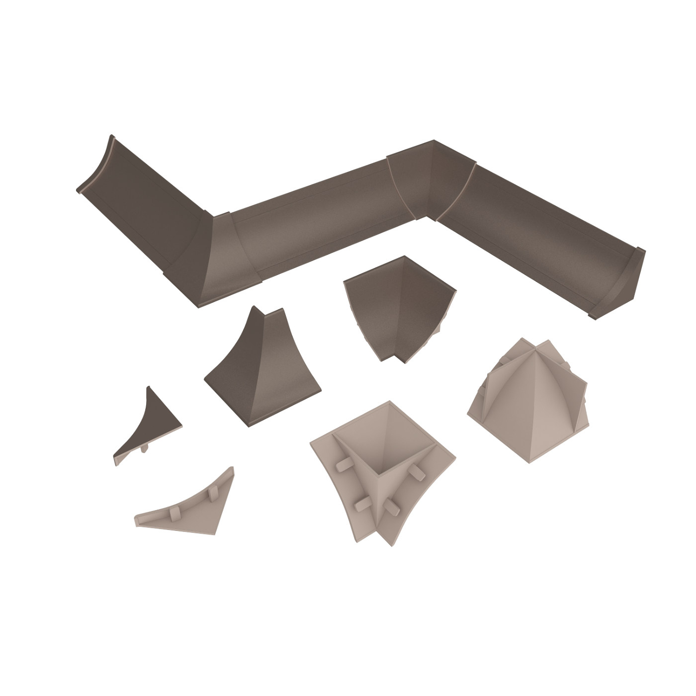 Комплект заглушек Риголетто светлый № LB23-6085