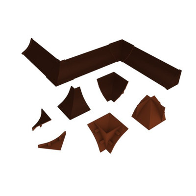 Комплект заглушек Дуглас темный № LB23-6033