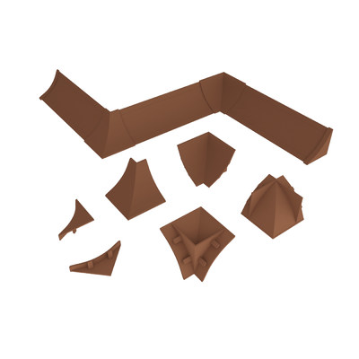 Комплект заглушек Светлый коричневый № LB23-602