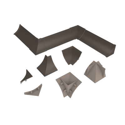 Комплект заглушек Травертин светлый № LB23-6052