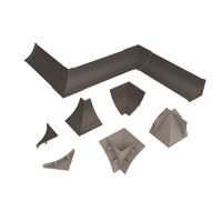 Комплект заглушек Травертин светлый № LB23-6052