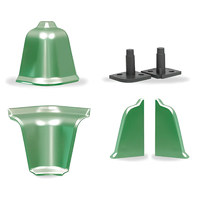 Комплект заглушек Зеленый № LB37,38-323