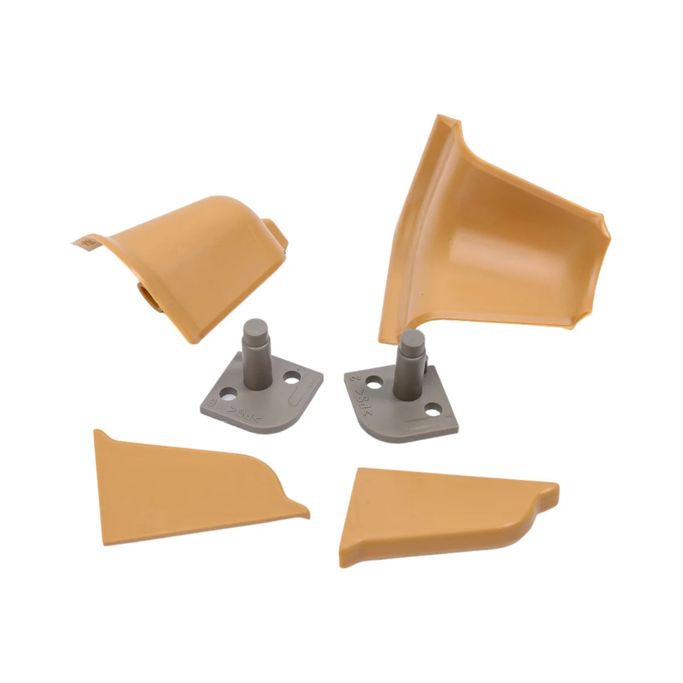 Комплект заглушек Дуб вотан № LB37,38-6112