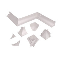 Комплект заглушек Искра белая глянец № LB37,38-6082