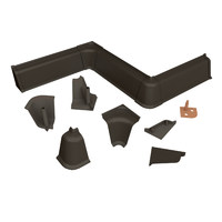 Комплект заглушек Мрамор де мази темный № LB37,38-6078