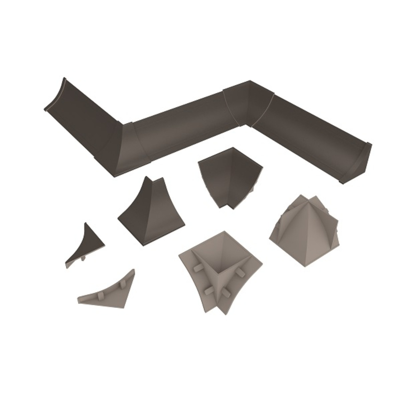 Комплект заглушек Травертин каталонский № LB37,38-368