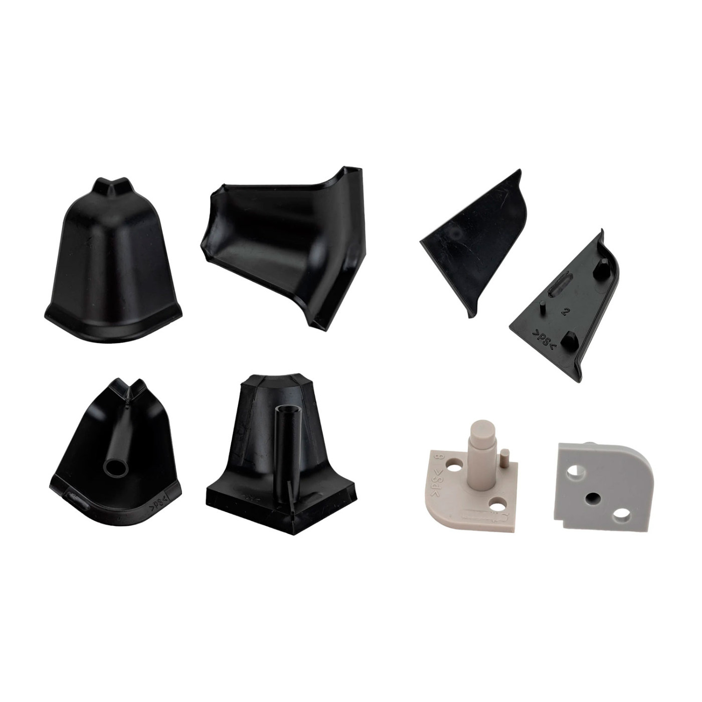 Комплект заглушек Emperator dark № LB37,38-6044 (крашенный)