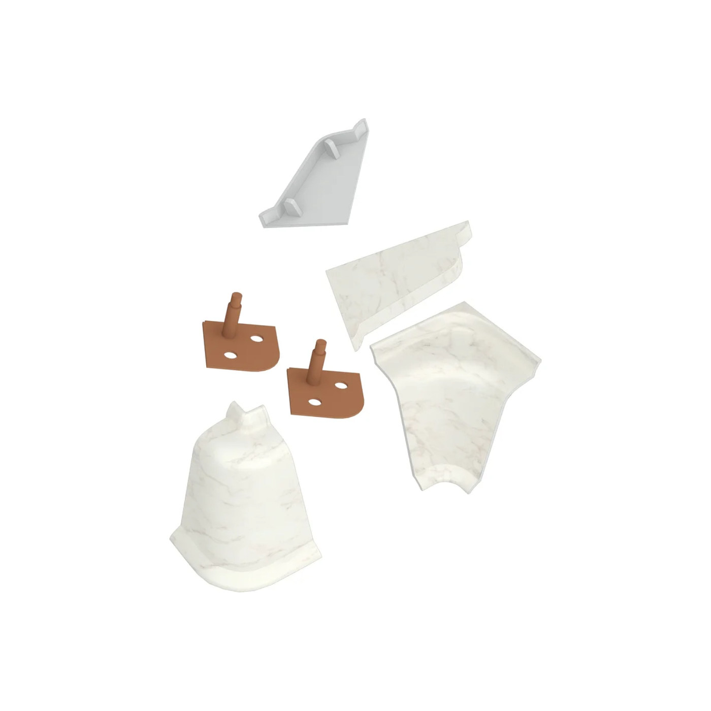 Комплект заглушек Камень мароканс № LB37,38-301 (крашенный)