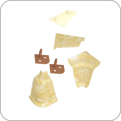 Комплект заглушек Аламбра № LB37,38-370  (крашенный)