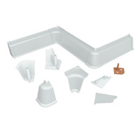 Комплект заглушек Бриллиант белый № LB37,38-460 (крашенный)