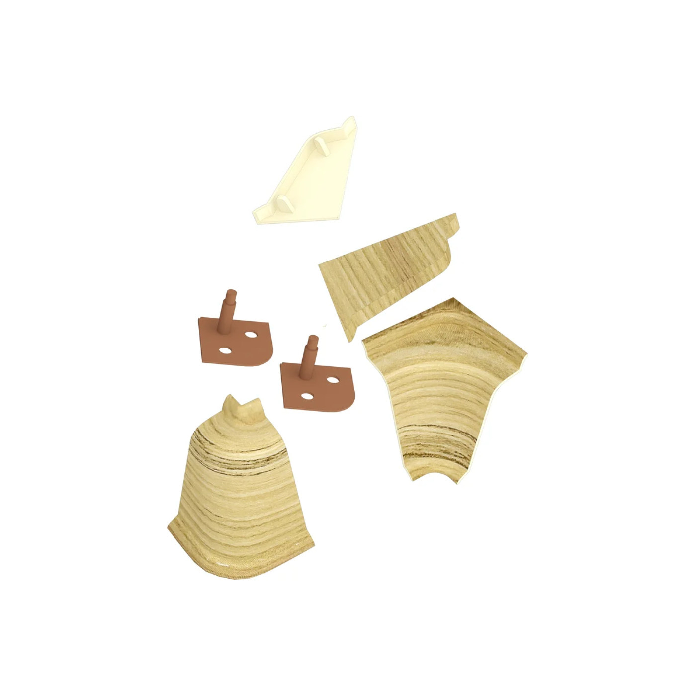 Комплект заглушек Коко боло № LB37,38-348 (крашенный)