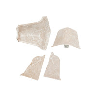 Комплект заглушек Мрамор бежевый светлый № LB37,38-328 (крашенный)