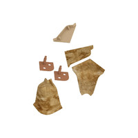 Комплект заглушек Обсидан коричневый № LB37,38-6119 (крашенный)