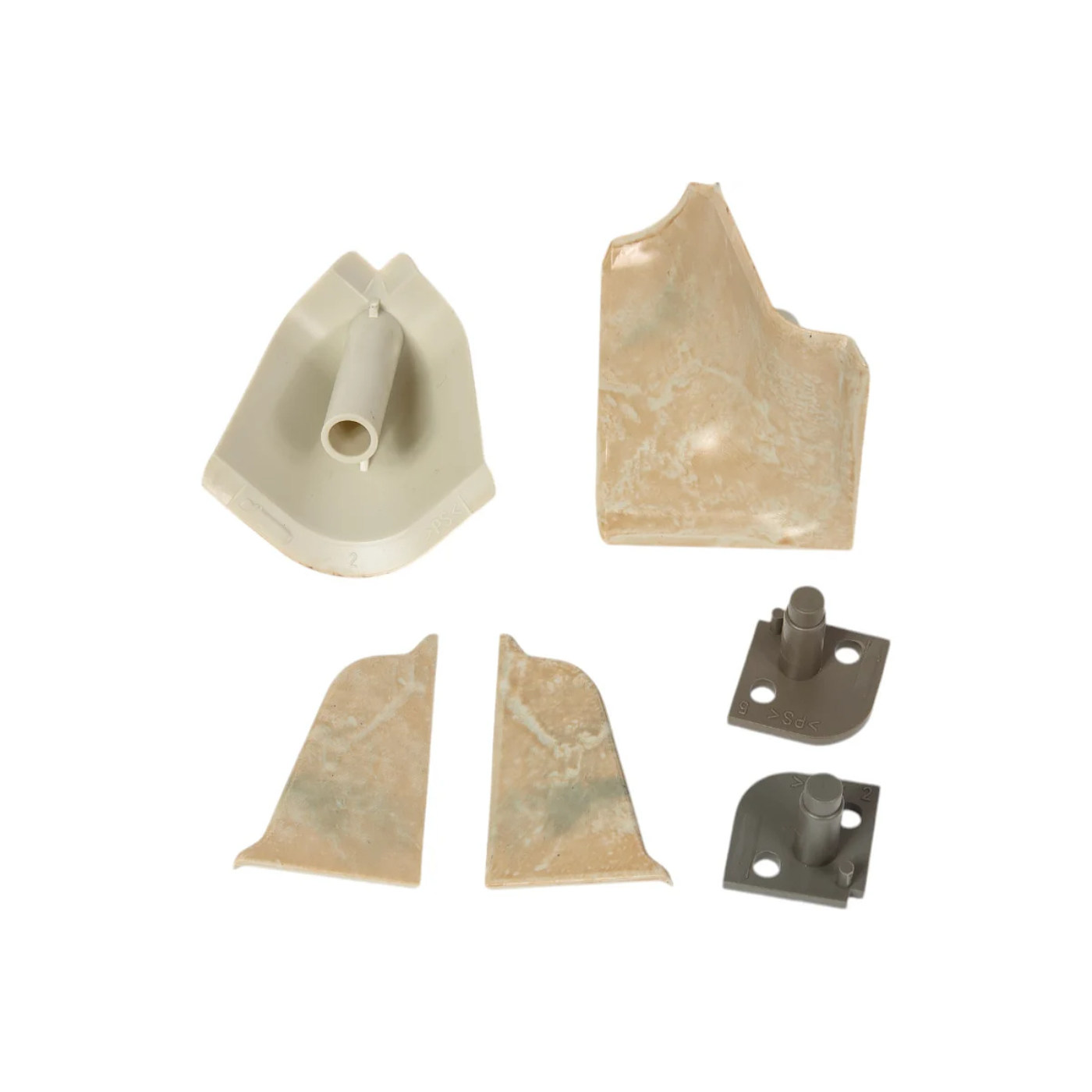 Комплект заглушек Оникс бежевый № LB37,38-315 (крашенный)