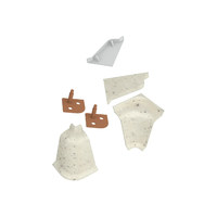 Комплект заглушек Снежная земля № LB37,38-455 (крашенный)