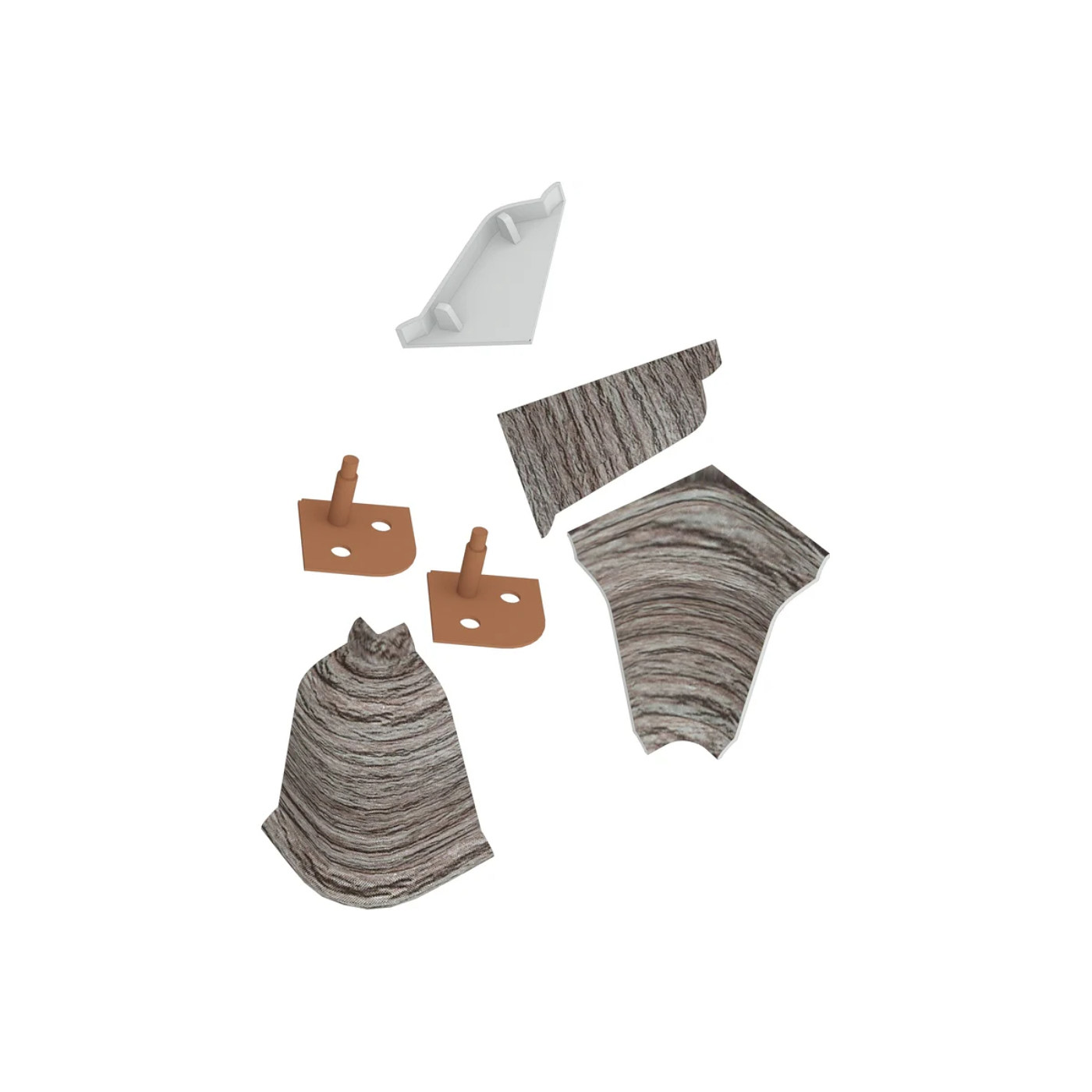 Комплект заглушек Сосна пандероса № LB37,38-6145 (крашенный)