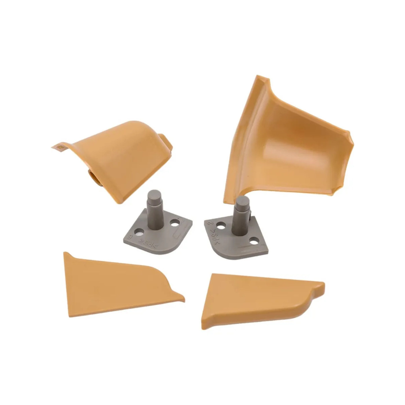 Комплект заглушек Дуб вотан № LB37,38-6112 (крашенный)