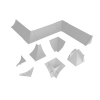 Комплект заглушек Белый № LB23 RUS-11