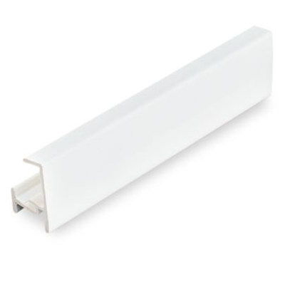 Угол универс.90гр. Белый к цоколю 001 100мм КORNER