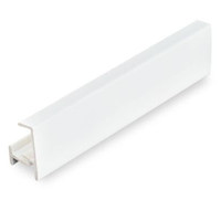 Угол универс.90гр. Белый к цоколю 001 100мм КORNER