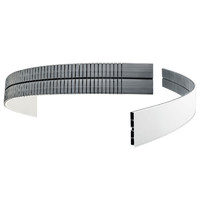 Радиусный элемент Белый 001 100мм  КORNER