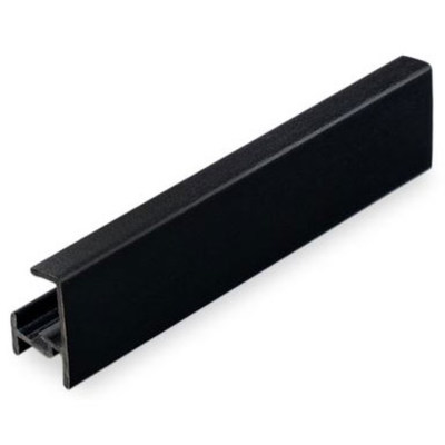 Угол универс.90гр. Черный к цоколю 006 100мм  КORNER