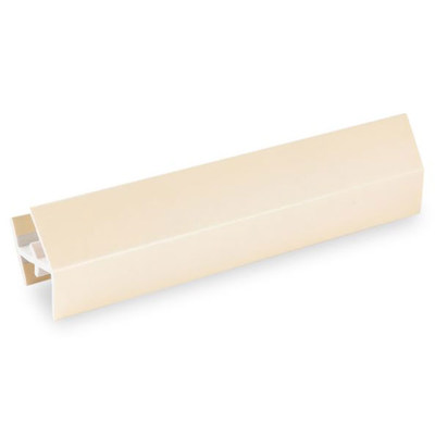 Угол универс.135гр. Ваниль к цоколю 004 100мм КORNER