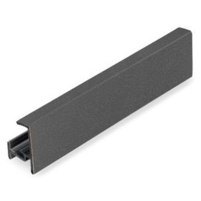 Угол универс. 90гр. Антрацит к цоколю 014 150мм Korner