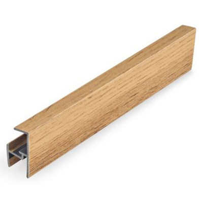 Угол универс. 90гр. Дуб вотан к цоколю 017 150мм Korner