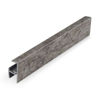 Угол универс.90гр. Камень темный к цоколю 019 150мм КORNER