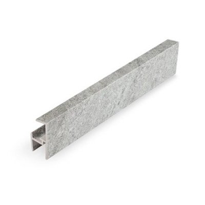 Угол универс.90гр. Камень светлый к цоколю 021 150мм КORNER