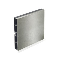 Цоколь Титан шлифованный 029 100мм 4м КORNER