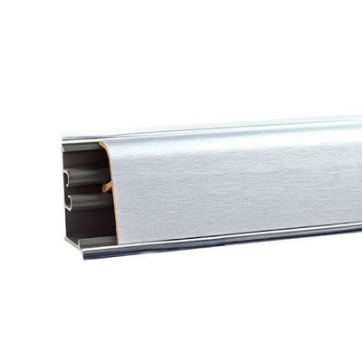 Плинтус Алюминий сатина 4,2м № LB37-450B