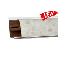 Плинтус Белые камешки 4,2м № LB37-371