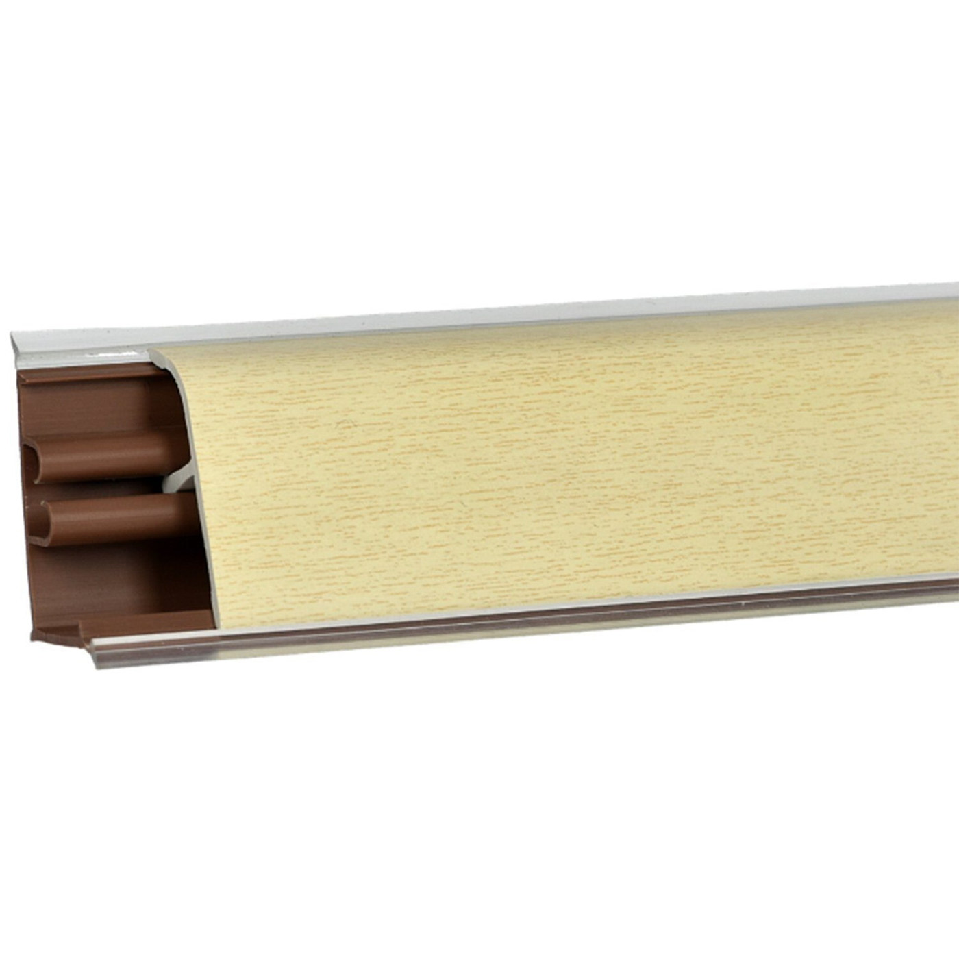 Плинтус Бежевый металл 3м № LB371-6127