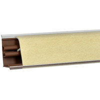 Плинтус Бежевый металл 3м № LB371-6127