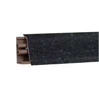 Плинтус Бриллиант черный 4,2м № LB381-6187