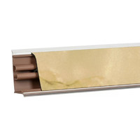 Плинтус Мрамор бежевый 4,2м № LB37-322В