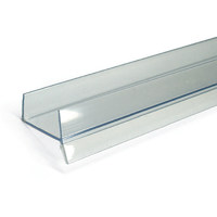 Плинтус прозрачный 3,05 м №LB32