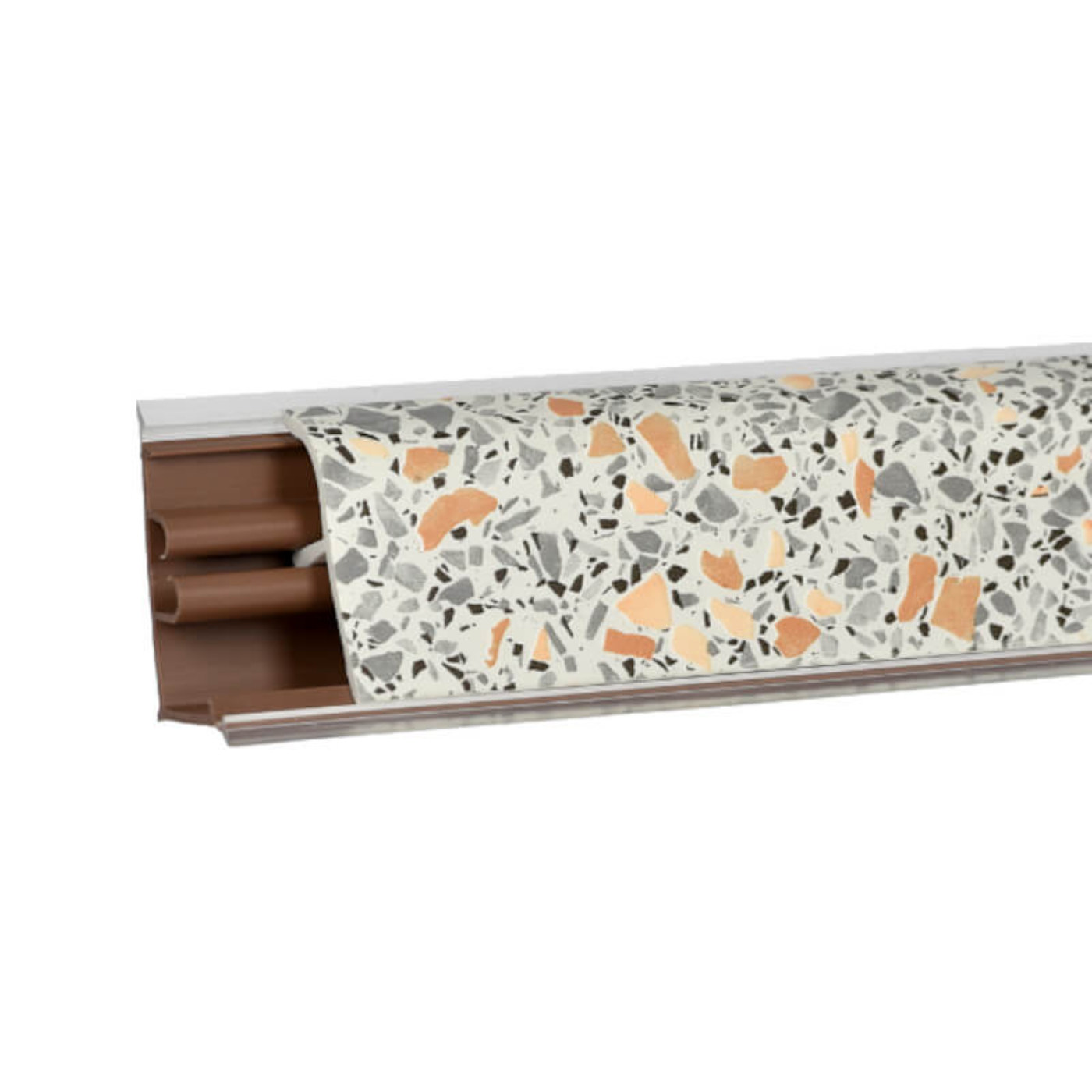 Плинтус Ракушка (Мозайка) 3м № 371-6026 - снят