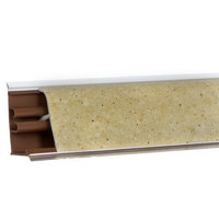 Плинтус Семолина карамельная 3м № LB371-6105